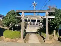 丸崎神明神社の鳥居