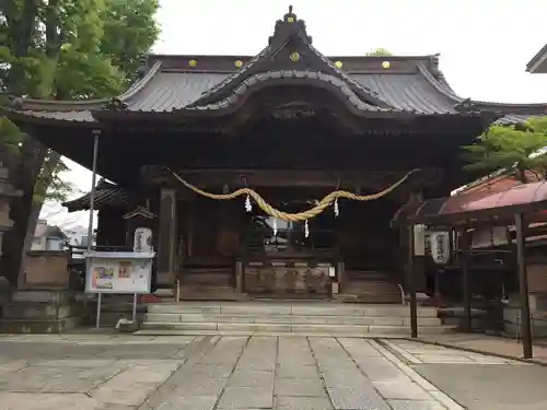 伊勢崎神社の本殿