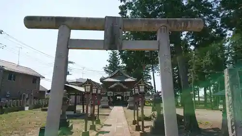 鬼鎮神社の鳥居