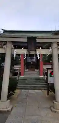 中原八幡神社の鳥居