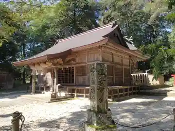 忌部神社の本殿・本堂
