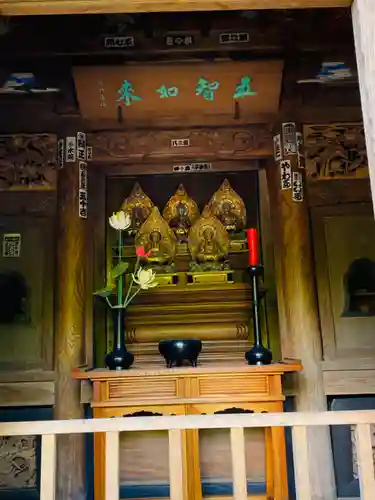 普門院（文知摺観音）の仏像