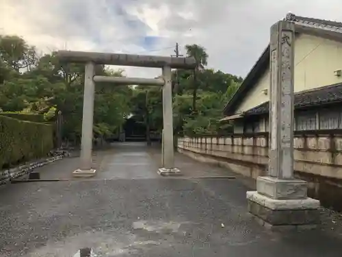 飯津佐和乃神社の鳥居