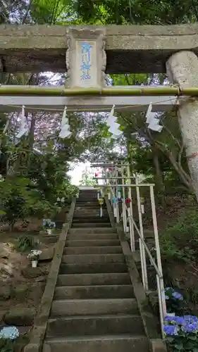 滑川神社 - 仕事と子どもの守り神(福島県)