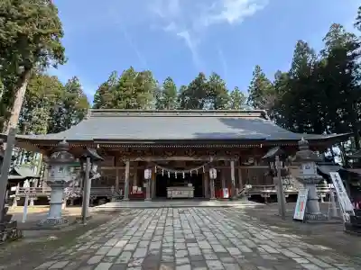 櫛引八幡宮の本殿・本堂