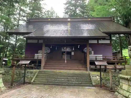 山家神社の本殿