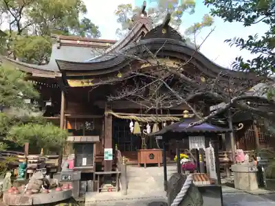 田村神社の本殿・本堂