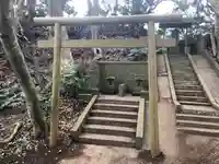 大山阿夫利/龍 神社の鳥居