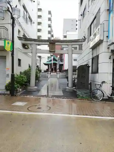 大森鷲神社の鳥居