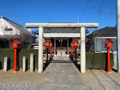 三日月神社の鳥居