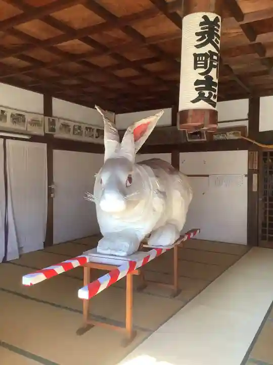 菟足神社の狛犬