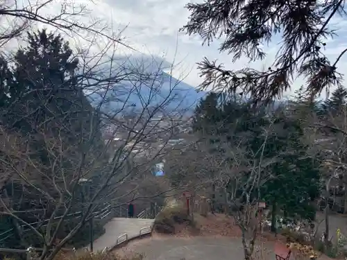 新倉富士浅間神社の景色