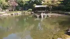 靖國神社の庭園