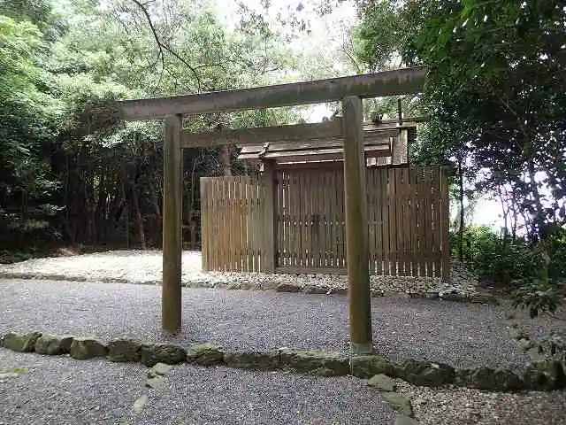 粟皇子神社(皇大神宮摂社)の鳥居