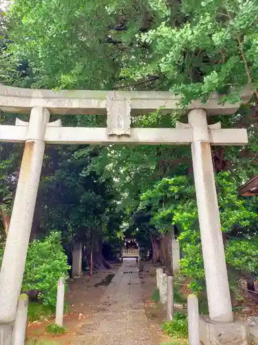 一山神社の鳥居