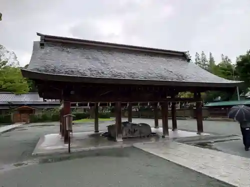 宗像大社の手水舎