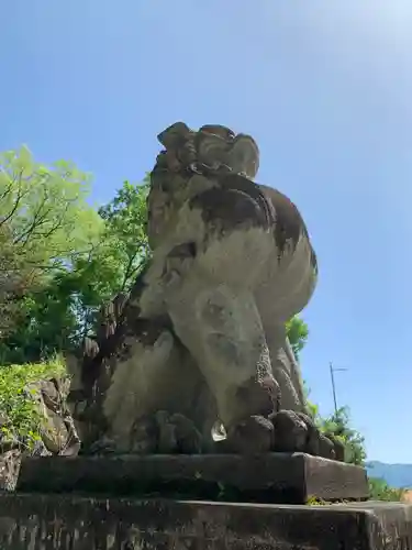 武田神社の狛犬