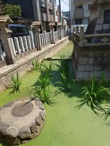 浅澤社（住吉大社境外末社）の庭園