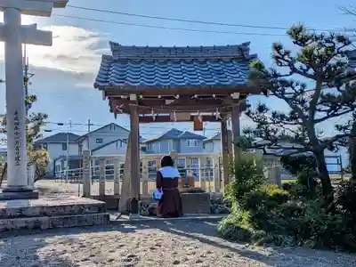 佐土神社の手水舎