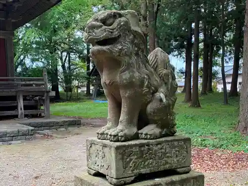 大物忌神社の狛犬