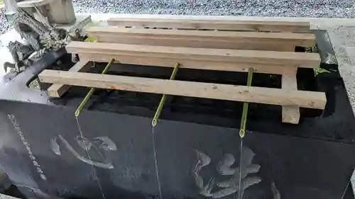 帯廣神社の手水舎