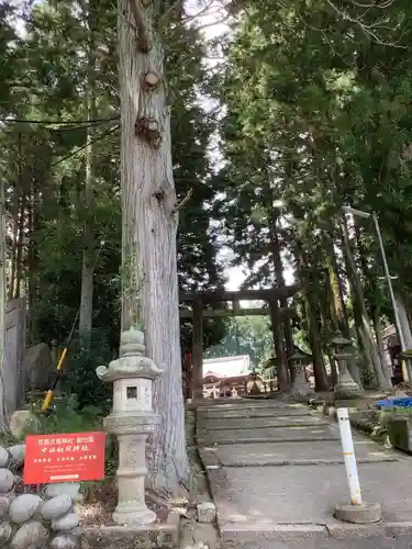 坂下八幡神社の鳥居