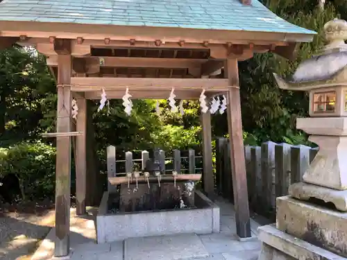 笠山坐神社の手水舎