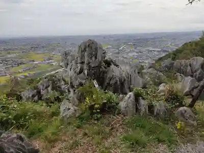 金生山 明星輪寺の景色
