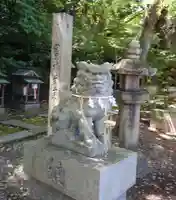 刺田比古神社の狛犬