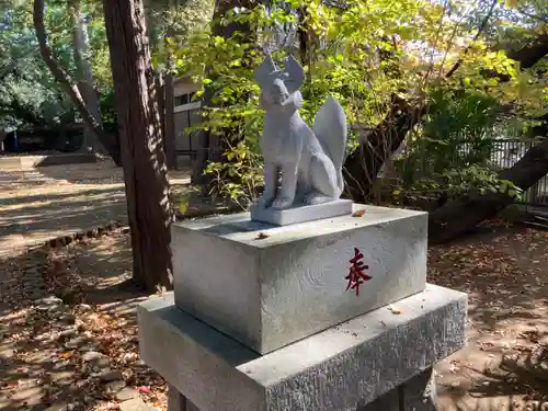 宇山稲荷神社の狛犬