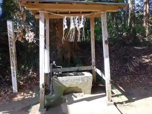 日吉山王神社の手水舎