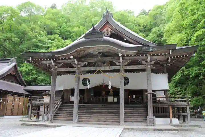 戸隠神社中社の本殿・本堂