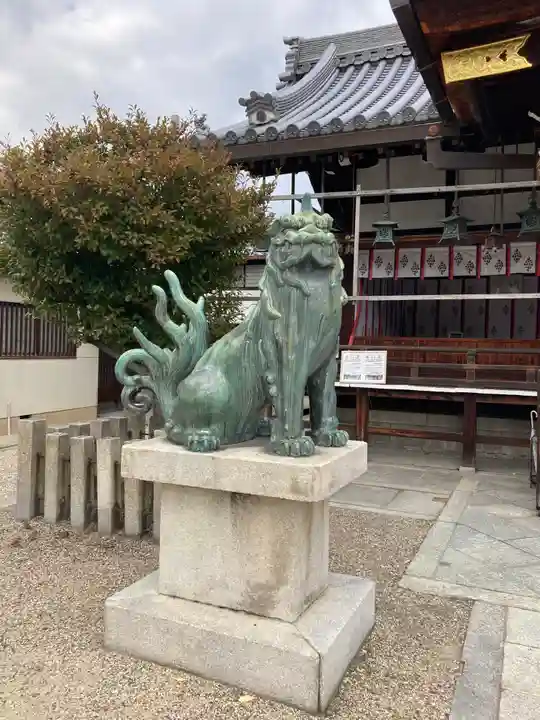 野田恵美須神社の狛犬