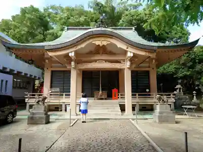 奈良尾神社の本殿・本堂