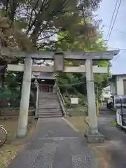 葛飾神社の鳥居