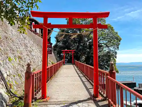 竹生島神社（都久夫須麻神社）の鳥居