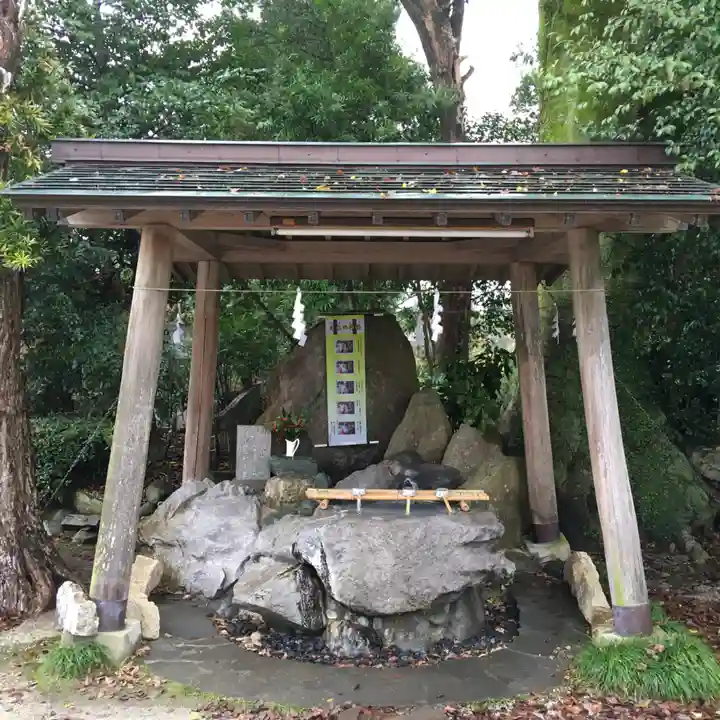 諏訪神社の手水舎