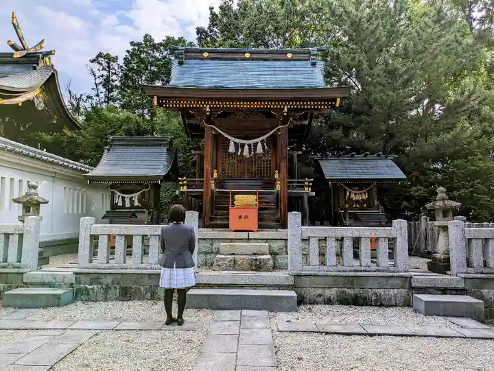 景行天皇社の本殿・本堂