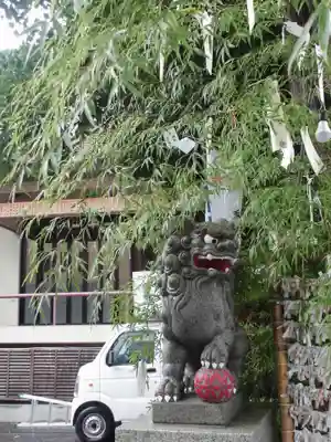 菊名神社の狛犬