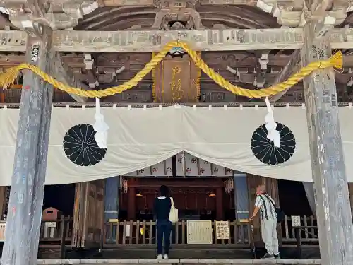 戸隠神社中社の本殿