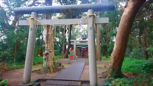 息栖神社の鳥居