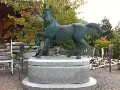 丹生川上神社(上社)の狛犬
