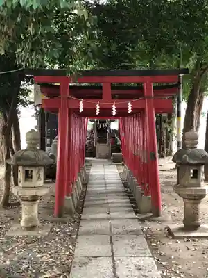 花園神社の鳥居
