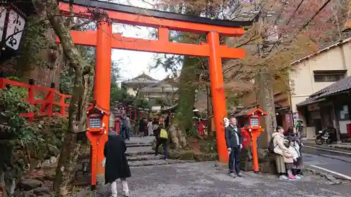 貴船神社の鳥居