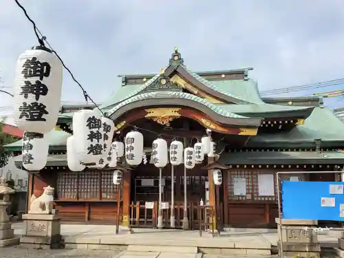 厄除の宮　駒林神社の本殿・本堂