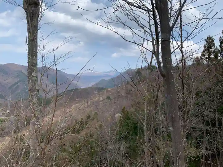 北赤井神社本宮の景色