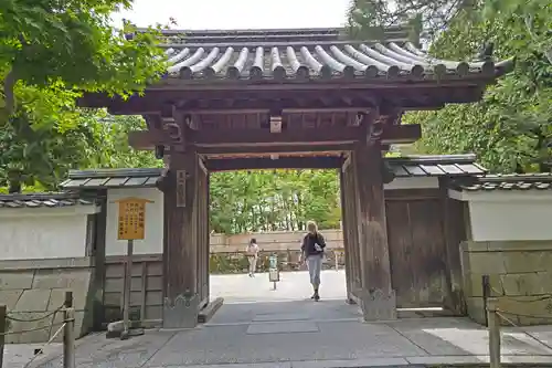 慈照寺（慈照禅寺・銀閣寺）の山門・神門