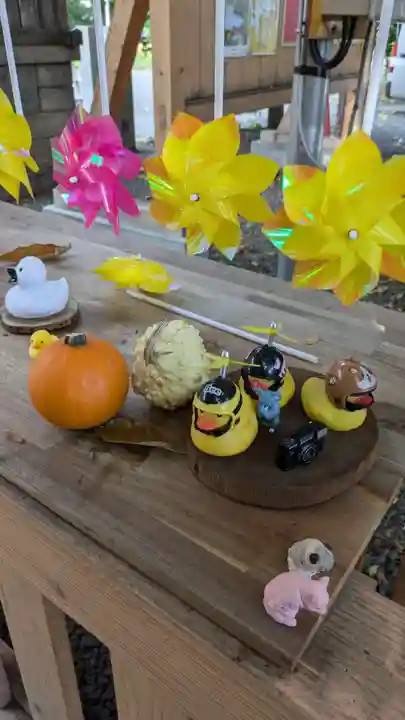 札幌諏訪神社の像