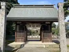 村山神社の山門