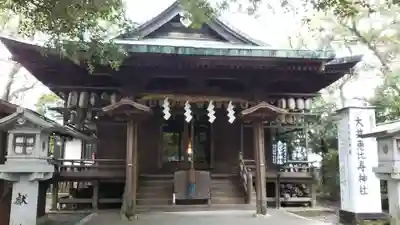 大井神社の本殿・本堂